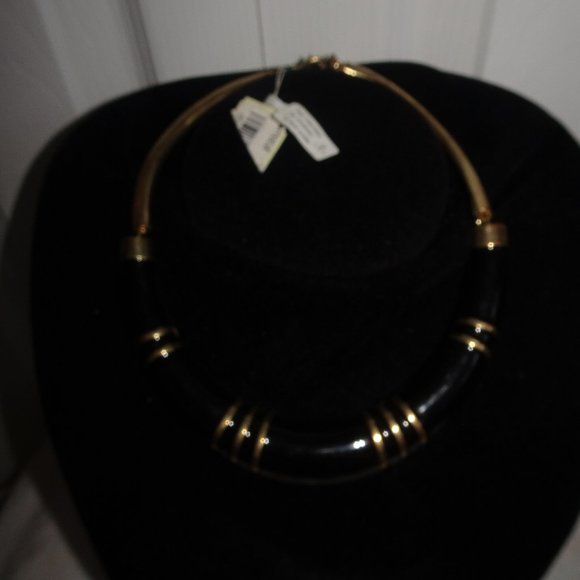 Ali-Khan New York 80's Vibe Choker Necklace - Picture 1 of 6